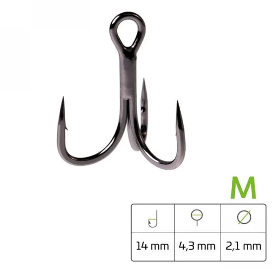 Ancora Zeck Pro-treble M 4buc