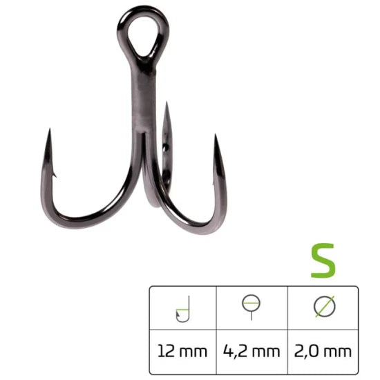 Ancora Zeck Pro-treble S 4buc