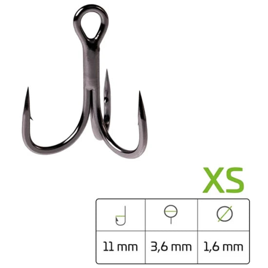 Ancora Zeck Pro-treble Xs 4buc