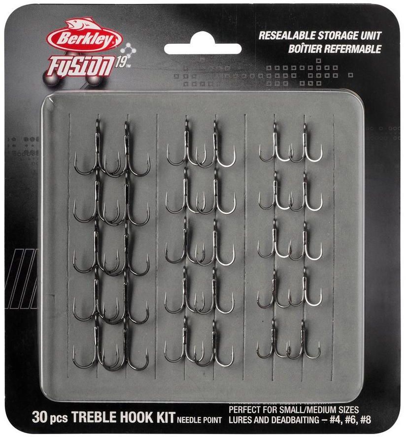 Ancore BERKLEY Fusion19 Small Treble Kit, 30buc/pac