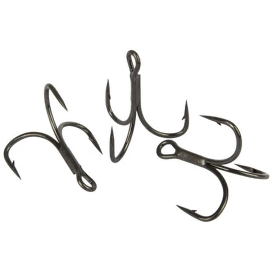 Ancore Fox Rage Predator Power Point X-strong Barbed Treble Hook, Size 4, 6buc/pac