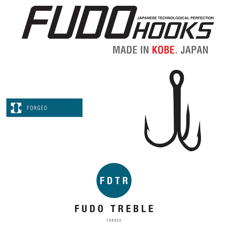 Ancore Fudo Treble (FDTR-UV) nr.8  7buc/cutie