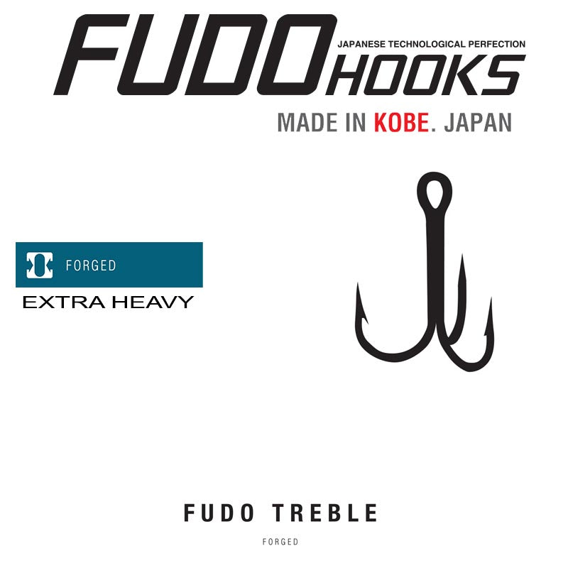 Ancore Fudo Treble RT-41-TIN nr.8 6buc/plic