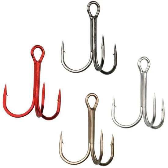 Ancore Gamakatsu 13n Treble Nickel Nr.2 10buc/plic