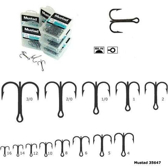 Ancore Mustad Black Nickel, Nr.10 10buc/plic