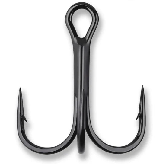 Ancore Triple Mustad Kvd Elite Round Bend Treble Hook 1x Strong Nr.2/0, 5buc/pac