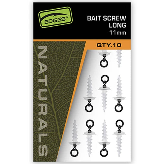 Anou Cu Surub Fox Edges Bait Screws, Clear, 9mm, 10buc/pac