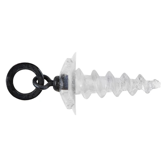 Anou Cu Surub Fox Edges Bait Screws, Clear, 9mm, 10buc/pac