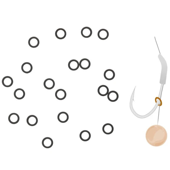 Anouri Rotunde Zfish Rig Rings, 3.1mm, 20buc/pac