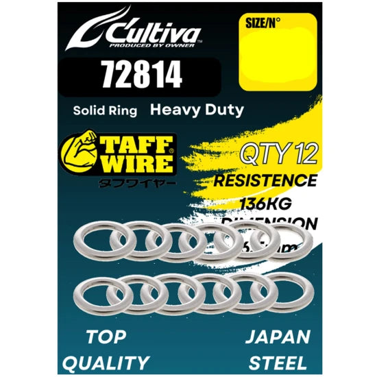 Anouri Solide Cultiva Amaz 72814 Solid Ring Heavy Duty Nr.6.0, 100kg, 12buc/pac