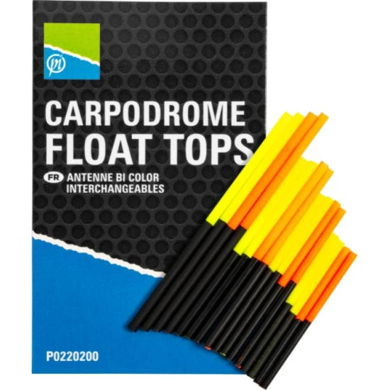 Antene Plute Preston Carpodrome Float Tops, 9.5cm, 16buc/pac