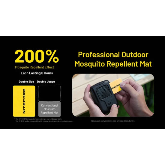 Aparat Anti Tantari Nitecore Emr40 Mosquito Repellent Device With Built-in Battery