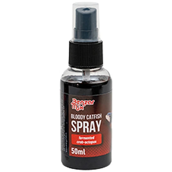 Atractant Lichid Benzar Mix Catfish Spray, Bloody Fermented Schrimp Octopus, 50ml