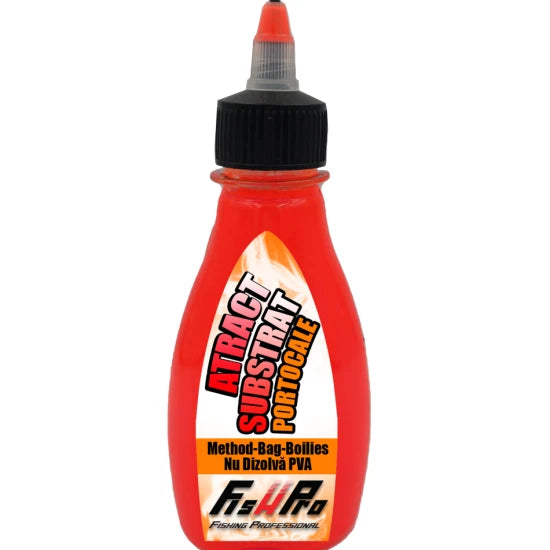 Atractant Lichid Fish Pro Atract Substrat, Portocale, 100ml