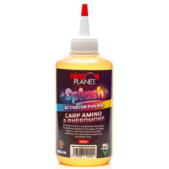 Atractant Lichid Senzor Splash Activator Fumigena Pva, Carp Amino Pheromon, 250ml