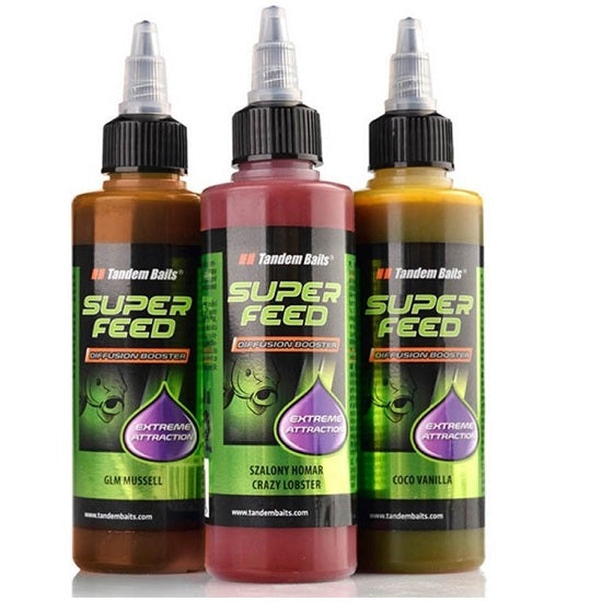 Atractant Lichid Tandem Baits SuperFeed Diffusion Booster 100ml Red Krill
