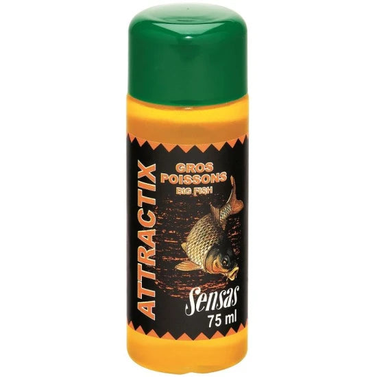 Atractant Sensas Attractix, Carpes, 75ml