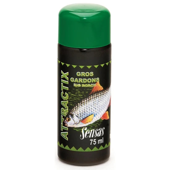 Atractant Sensas Attractix, Gros Gardons, 75ml