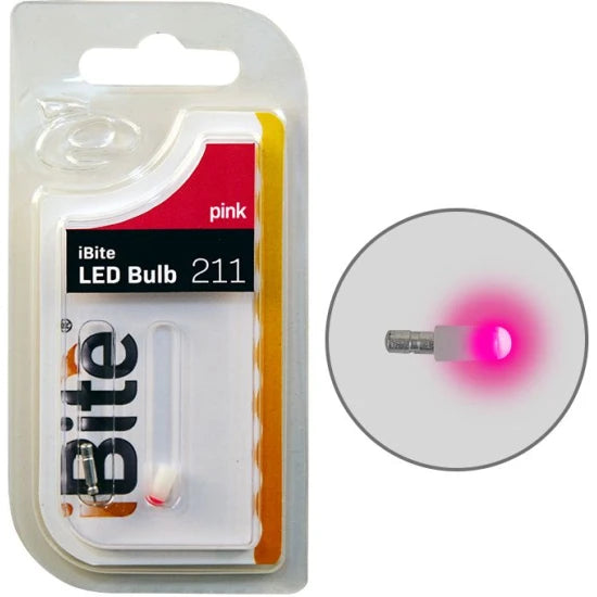 Avertizor Luminos Energo Team Ibite 211 Battery + Bulb Led Pack, Roz