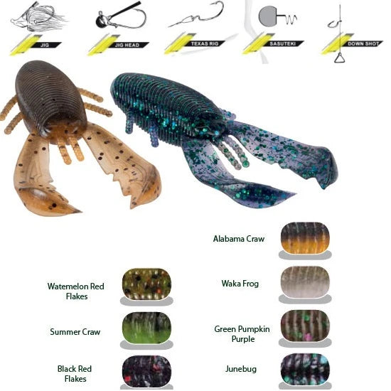 Bazzy Bug Colmic Herakles 8cm Sumer Craw
