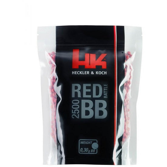 BILE AIRSOFT UMAREX HEKLER KOCH RED 6MM 0.30G 2500BUC