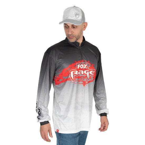 Bluza Fox Rage Performance Long Sleeve Shirt Black/grey Mar M