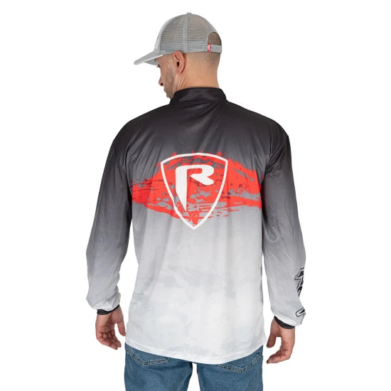 Bluza Fox Rage Performance Long Sleeve Shirt Black/grey Mar Xxl