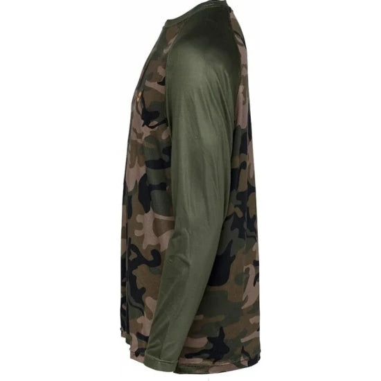 Bluza Prologic Uv Camo/green Long Sleeve Mar.xxl