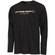Bluza Savage Signature Logo Long Sleeve Black Caviar Mar. 2xl