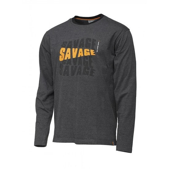 Bluza Savage Simply Logo-tee Long Sleeve Marime L