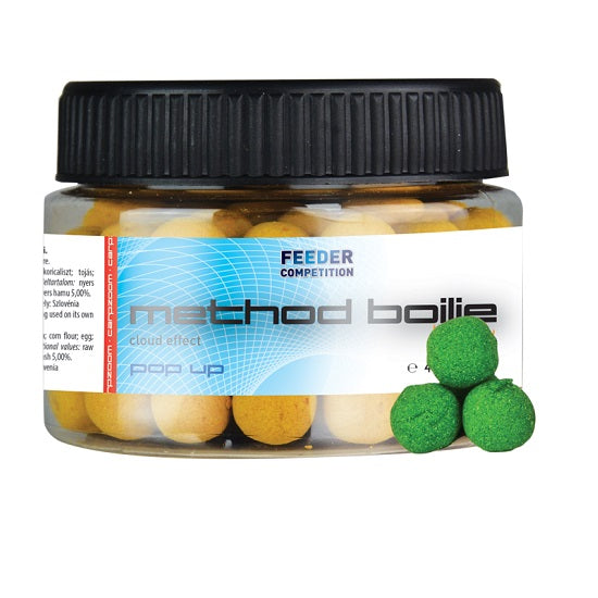 BOILIE CARP ZOOM FEEDER COMPETITION METHOD 12mm 40gr Garlic