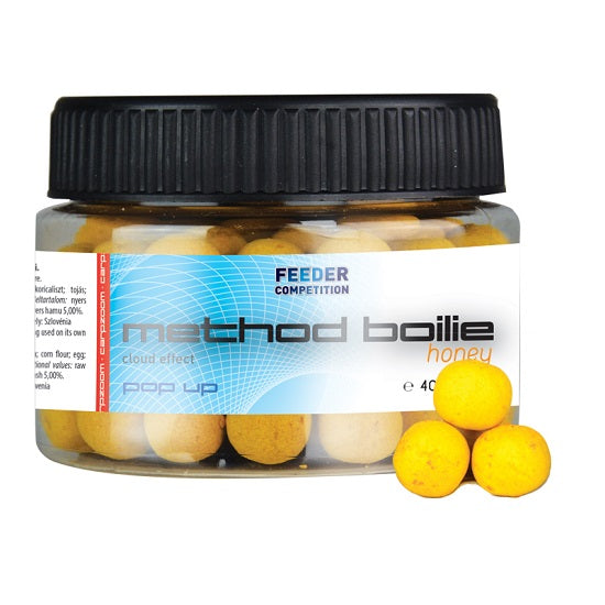 BOILIE CARP ZOOM FEEDER COMPETITION METHOD 12mm 40gr Pineapple