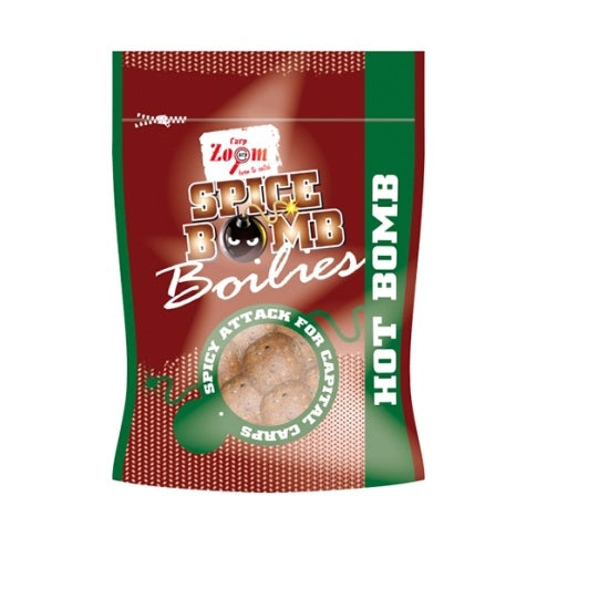 BOILIE CARP ZOOM SPICE BOMB 28MM 400GR HOT BOMB