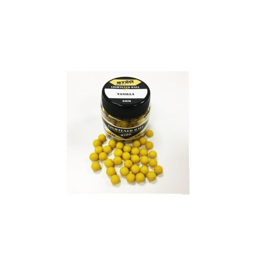 BOILIE STEG CRITIC ECHILIBRAT LIGHTENED BALL 8MM 35G VANILIE