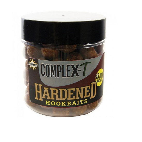 BOILIES CARLIG DYNAMITE BAITS COMPLEX-T HARDENED 14MM DUMBELLS 15/20MM BOILIES