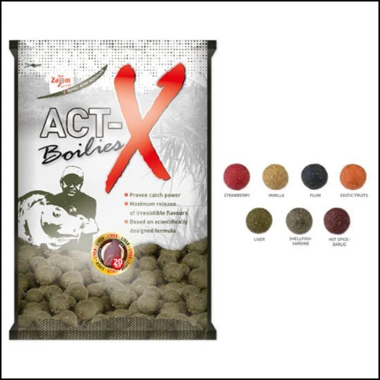 Boilies Carp Zoom Act-x 16mm 800gr Shelfish