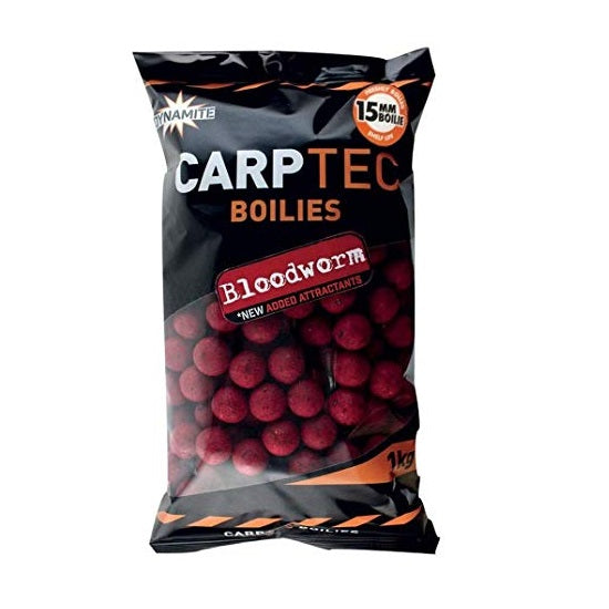 BOILIES DYNAMITE BAITS CARPTEC Bloodworm 15MM 2KG