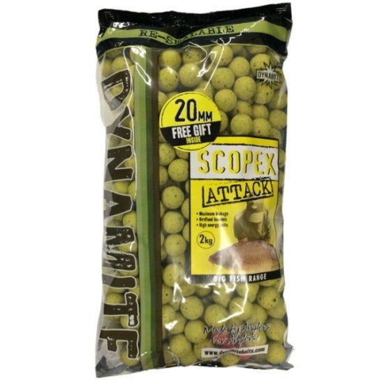 BOILIES DYNAMITE BAITS SCOPEX ATTRAK 20MM