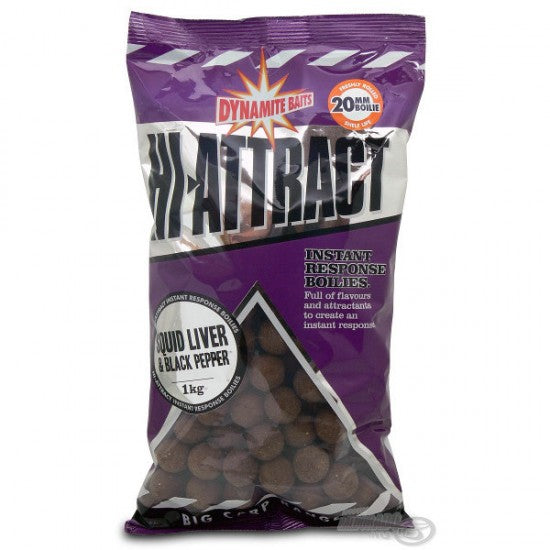 BOILIES DYNAMITE BAITS SQUID LIVER AND BLACK PEPPER 15MM 1KG