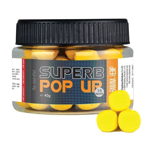 Boilies Pop Up Carp Zoom Superb 16mm 40gr Pineapple-squid