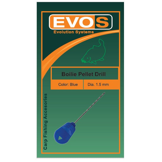 BURGHIU EVOS PT BOILIES SI PELETE 1.5MM BLUE