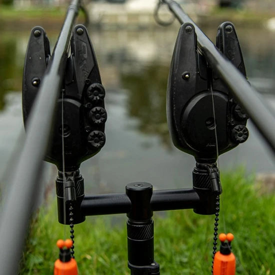 Buzz Bar Fox 2 Rod Black Label 150mm/180mm Adjustable 2buc Per Set
