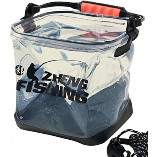 Bac Pliabil Zheng Fishing, Transparent, 5l, 20x20x20cm