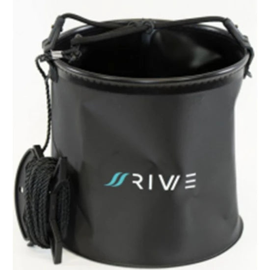 Bac Rotund Eva Rive Cu Manere 20l, Black