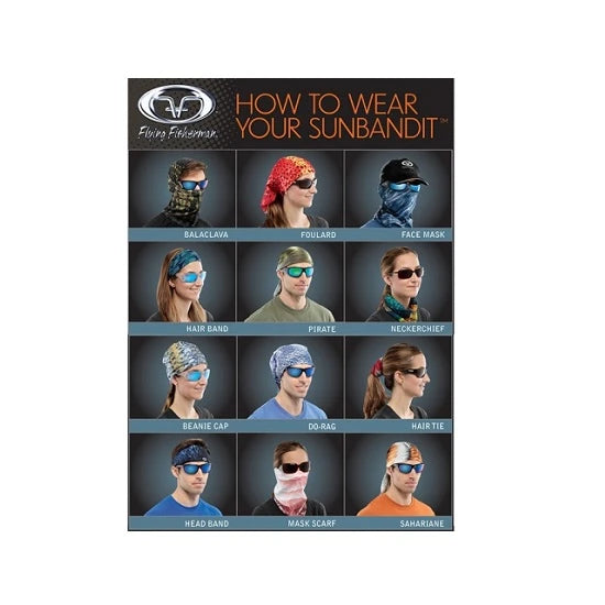 Bandana Flying Fisherman Redfish Tail Sunbandit