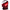 Bandana LUCKY JOHN AM-6512, Red &amp; Black