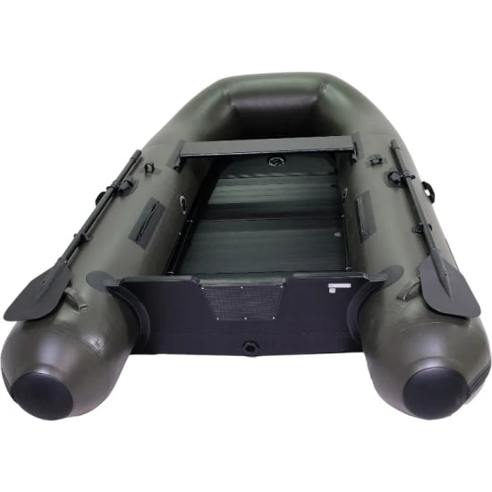 Barca Gonflabila Allroundmarin Scout 300 Olive Green Podea Aluminiu