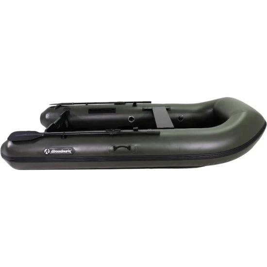 Barca Gonflabila Allroundmarin Scout 300 Olive Green Podea Aluminiu
