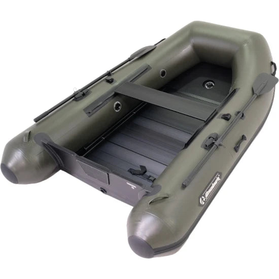 Barca Gonflabila Allroundmarin Xtream 265 Olive Green Podea Aluminiu
