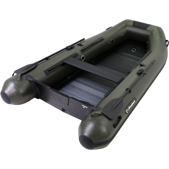 Barca Gonflabila Allroundmarin Xtream 335 Olive Green Podea Aluminiu